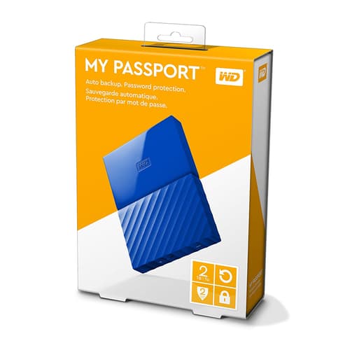 Western Digital 2TB My Passport (Blue)